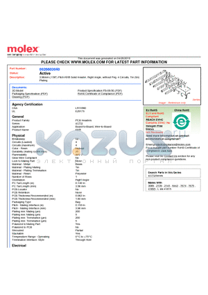 0026603040 datasheet - 3.96mm (.156