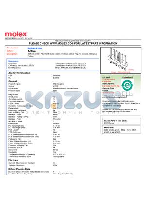 0026612140 datasheet - 3.96mm (.156