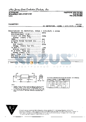 1N3728 datasheet - Si Rectifier