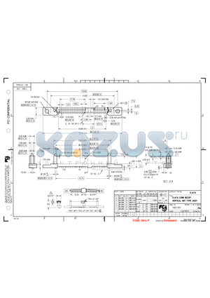 10045103-001C-TRLF datasheet - S-ATA COMB RECEP. VERTICAL SMT TYPE ASSY