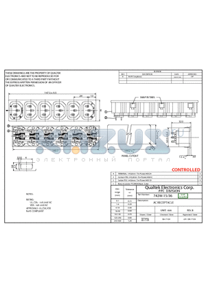 742W-15-36 datasheet - AC RECEPTACLE