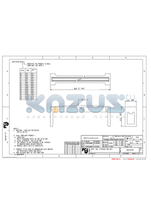 10073978-050LF datasheet - MTK IDC STRAIN RELIEF