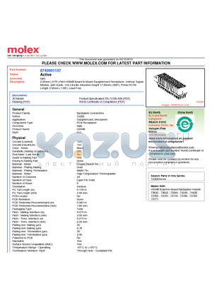 74300-1157 datasheet - 2.00mm (.079