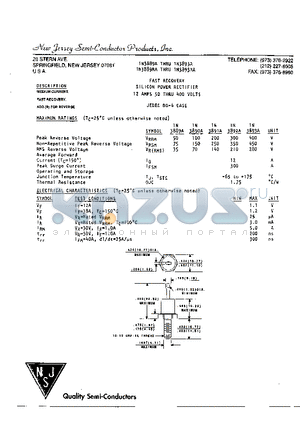 1N3893A datasheet - SILICON POWER RECTIFIER