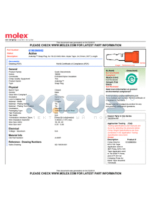 A-859T datasheet - Avikrimp Snap Plug, for 18-22 AWG Wire, Mylar Tape, 24.31mm (.957