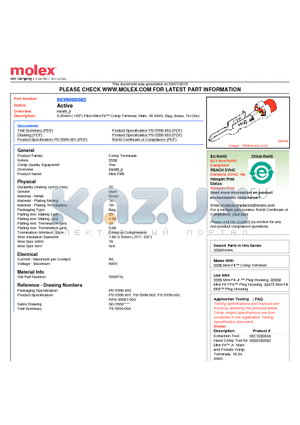 0039000082 datasheet - 4.20mm (.165