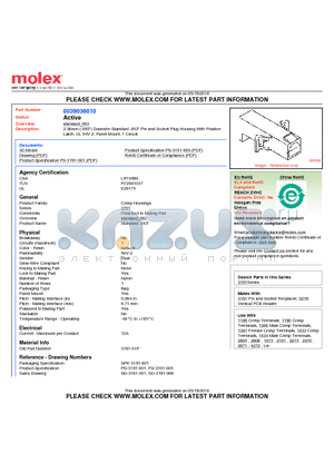 0039036010 datasheet - 2.36mm (.093