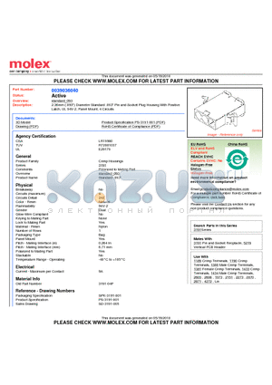 0039036040 datasheet - 2.36mm (.093