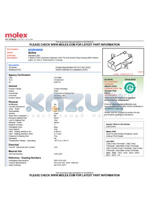 0039036020 datasheet - 2.36mm (.093