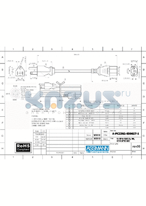 A-PC2302-030027-1 datasheet - 5-15P TO 320C13