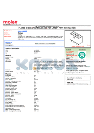 0039288200 datasheet - 4.20mm (.165