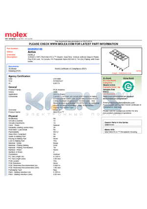 0039293146 datasheet - 4.20mm (.165