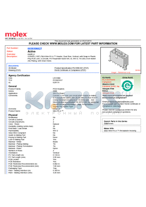 0039306027 datasheet - 4.20mm (.165