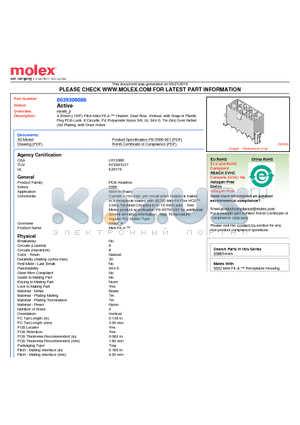 0039306088 datasheet - 4.20mm (.165