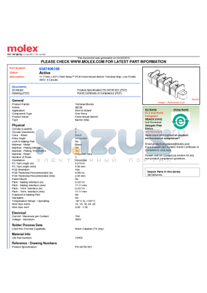 74506 datasheet - 11.11mm (.437