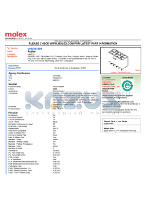 0050361888 datasheet - 4.20mm (.165