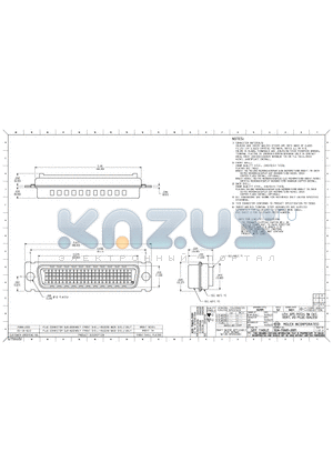 0051-26-0012 datasheet - LFH. 075 PITCH, 96 CKT. VERT. I/O PLUG (SALES)