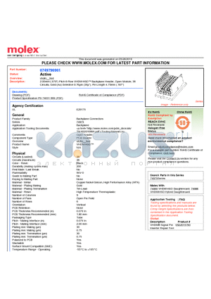 74979-0901 datasheet - 2.00mm (.079