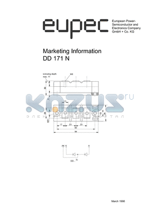DD171N datasheet - European Power- Semiconductor and Electronics Company GmbH  Co. KG