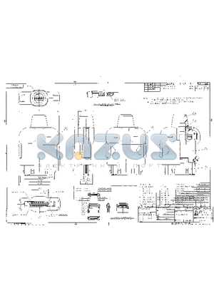 DD2P040MA1 datasheet - FRONT INSULATOR SYNTHETIC RESIN