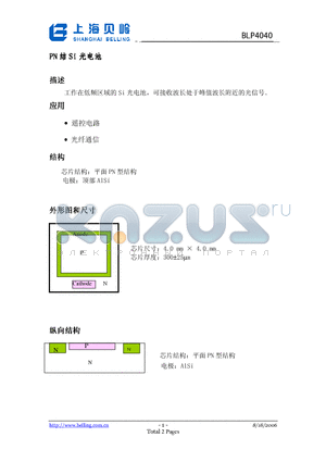 BLP4040 datasheet - BLP4040