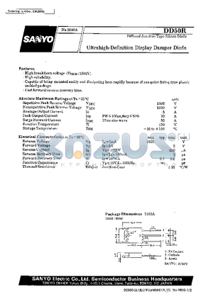 DD50 datasheet - Ultrahigh-Definition Display Damper Diode