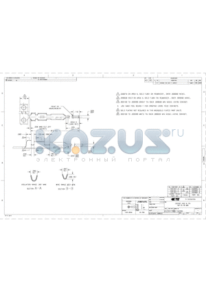 102095-2 datasheet - CONTACT, MOD IV, PIN FOR 22-26 AWG