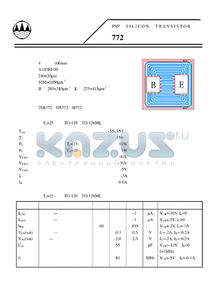 A105BJ-00 datasheet - PNP SILICON TRANSISTOR