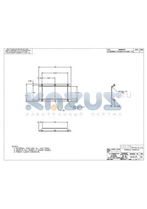 01039 datasheet - MODULE SHIELD