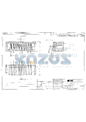 281279-5 datasheet - AMP-LATCH POST SUPPORT ASS