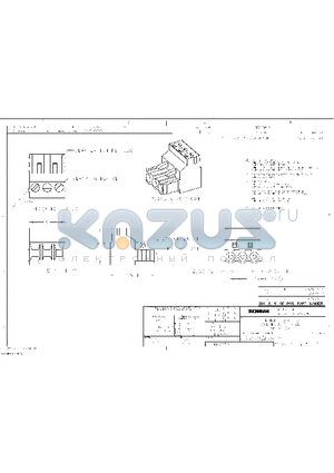 282805-3 datasheet - TERMINAL BLOCK PLUG STACKING W/INTERLOCK 5mm PITCH