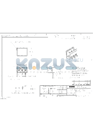 282811-4 datasheet - TERMINAL BLOCK HEADER ASSEMBLY, 90  STACKING W/INTERLOCK 5mm PITCH