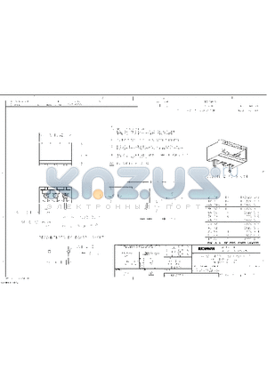 282818-8 datasheet - TERMINAL BLOCK HEADER ASSEMBLY, 90  CLOSED ENDS 10.16mm PITCH