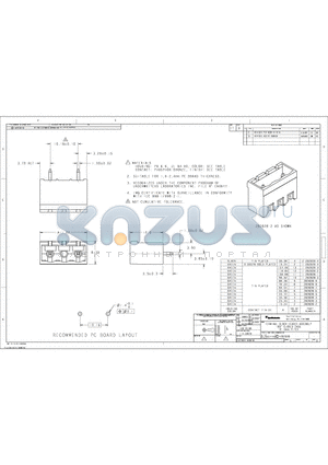 282828-2 datasheet - TERMINAL BLOCK HEADER ASSEMBLY 180  CLOSED ENDS 10.16mm PITCH