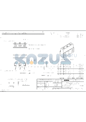 282845-2 datasheet - TERMINAL BLOCK PCB MOUNT SIDE WIRE ENTRY, STACKING W/INTERLOCK, 7.62mm PITCH