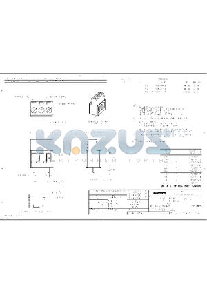 282858-6 datasheet - TERMINAL BLOCK, PCB MOUNT, SIDE ENTRY WIRE, 10.0mm PITCH