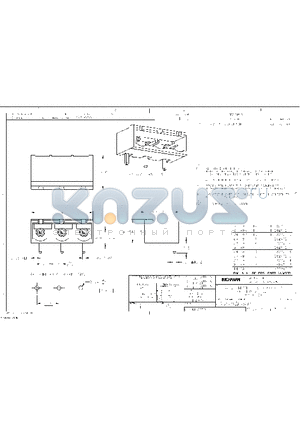 282962-6 datasheet - TERMINAL BLOCK HEADER ASSEMBLY 90  CLOSED ENDS, 7.5mm PITCH