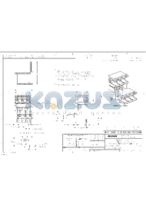 284052-2 datasheet - TERMINAL BLOCK MULTIPLE HEADER ASSEMBLY 90  STACKING W/INTERLOCK  5.0mm PITCH