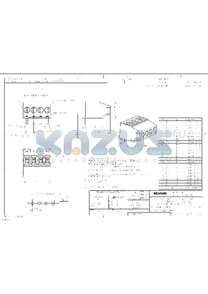 284415-8 datasheet - TERMINAL BLOCK, PCB MOUNT 90 TOP ENTRY WIRE, STACKING W/INTERLOCK, 3.81mm, PITCH