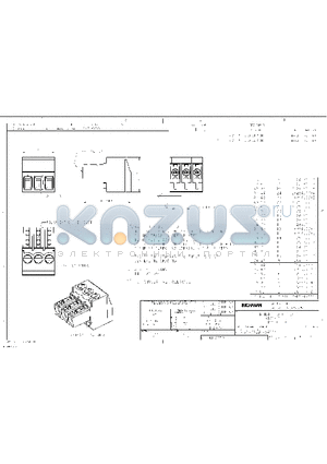 284507-4 datasheet - TERMINAL BLOCK PLUG STACKING 3.81mm PITCH