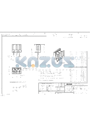 284515-2 datasheet - TERMINAL BLOCK HEADER ASSEMBLY STRAIGHT, OPEN ENDS, STACKING W/INTERLOCK, 3.5mm PITCH