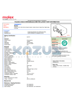 1040460417 datasheet - 2.00mm (.079