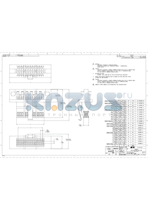 104892-7 datasheet - AMPMODU 50/50 GRID CABLE CONN ASSY WITH LATCH