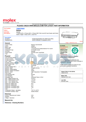 1050270001 datasheet - 1.10mm(.043