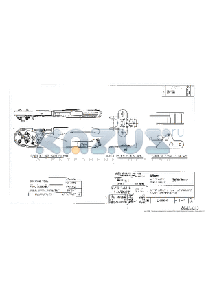 105101-1 datasheet - SLIDE STRAP PAWL ASSEMBLIES MS - 3191 CRIMPING TOOL