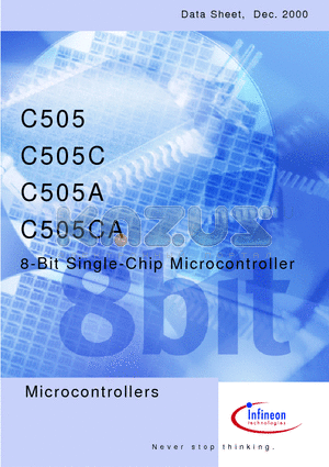 C505C datasheet - 8-Bit Single-Chip Microcontroller