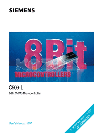 C509-L datasheet - 8-Bit CMOS Microcontroller