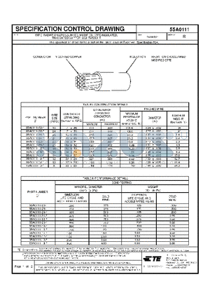 014389-000 datasheet - WIRE, RADIATION-CROSSLINKED, MODIFIED, ETFE-INSULATED, TIN-COATED COPPER