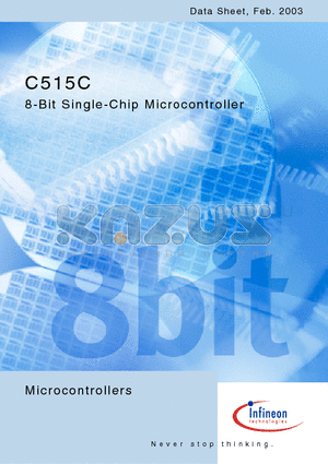 C515C-8RM datasheet - 8-Bit Single-Chip Microcontroller
