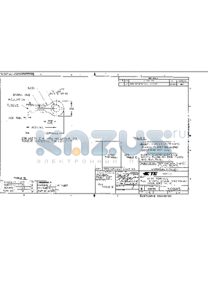 50845-1 datasheet - WIRE TERMINAL PIDG-STRATO-THERM-RING TONGUE WIRE SIZE: 12-10